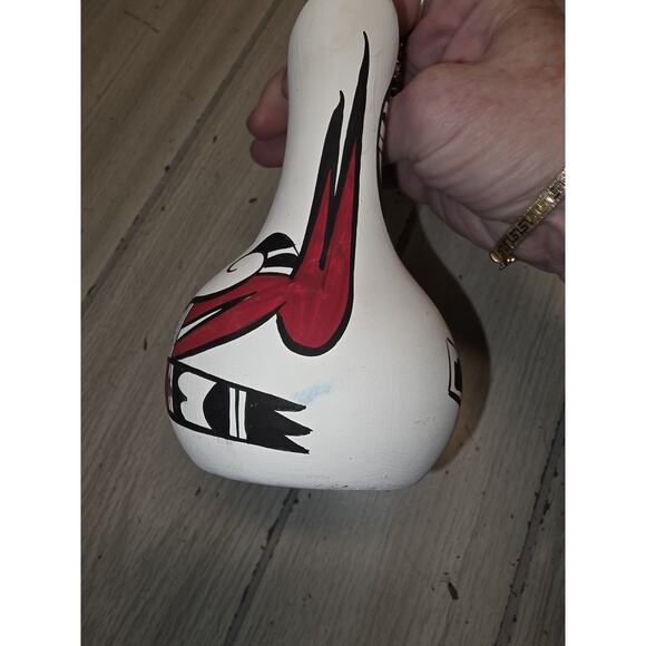 Vtg Wedding Vase Signed R Gavin Native American Pottery New Mexico Jemez Pueblo - Picture 3 of 10